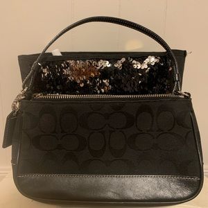 Black Coach Mini Purse